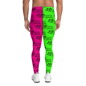 NOW&LATER CLASSIC Men's Leggings (P.Pink/Lime)