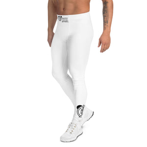 LOGO Men's Leggings (Wht/Blk)