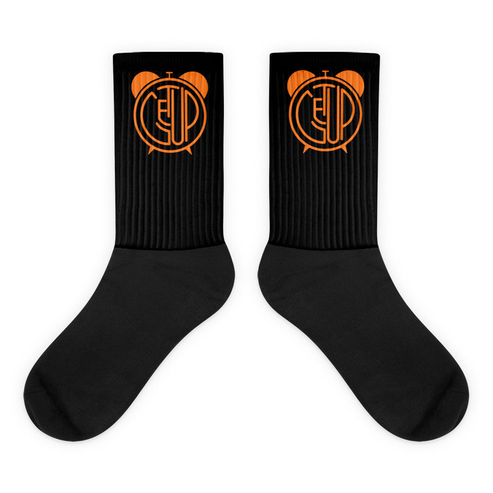 LOGO Socks (Blk/Org)