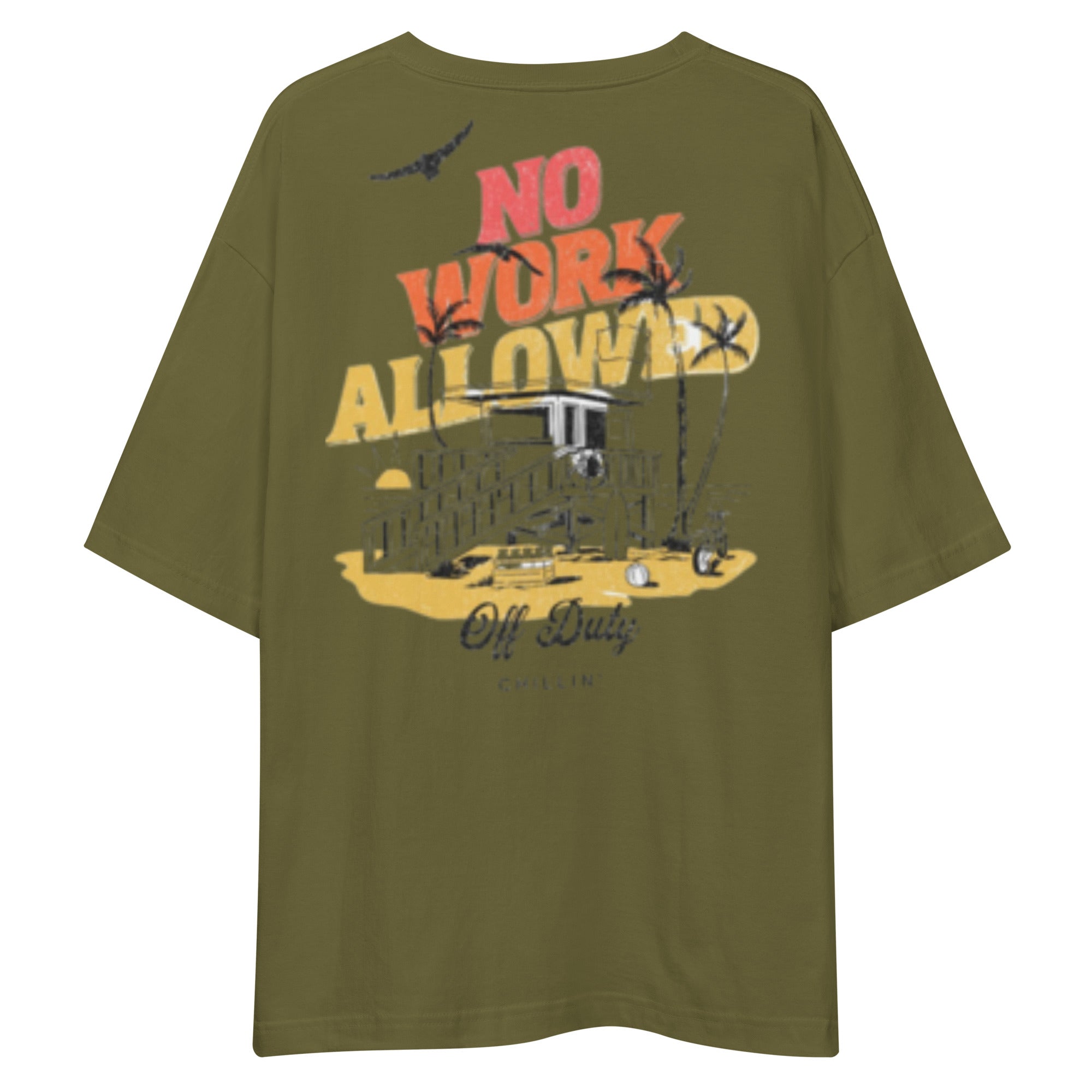 NO WORK ALLOWED Tee