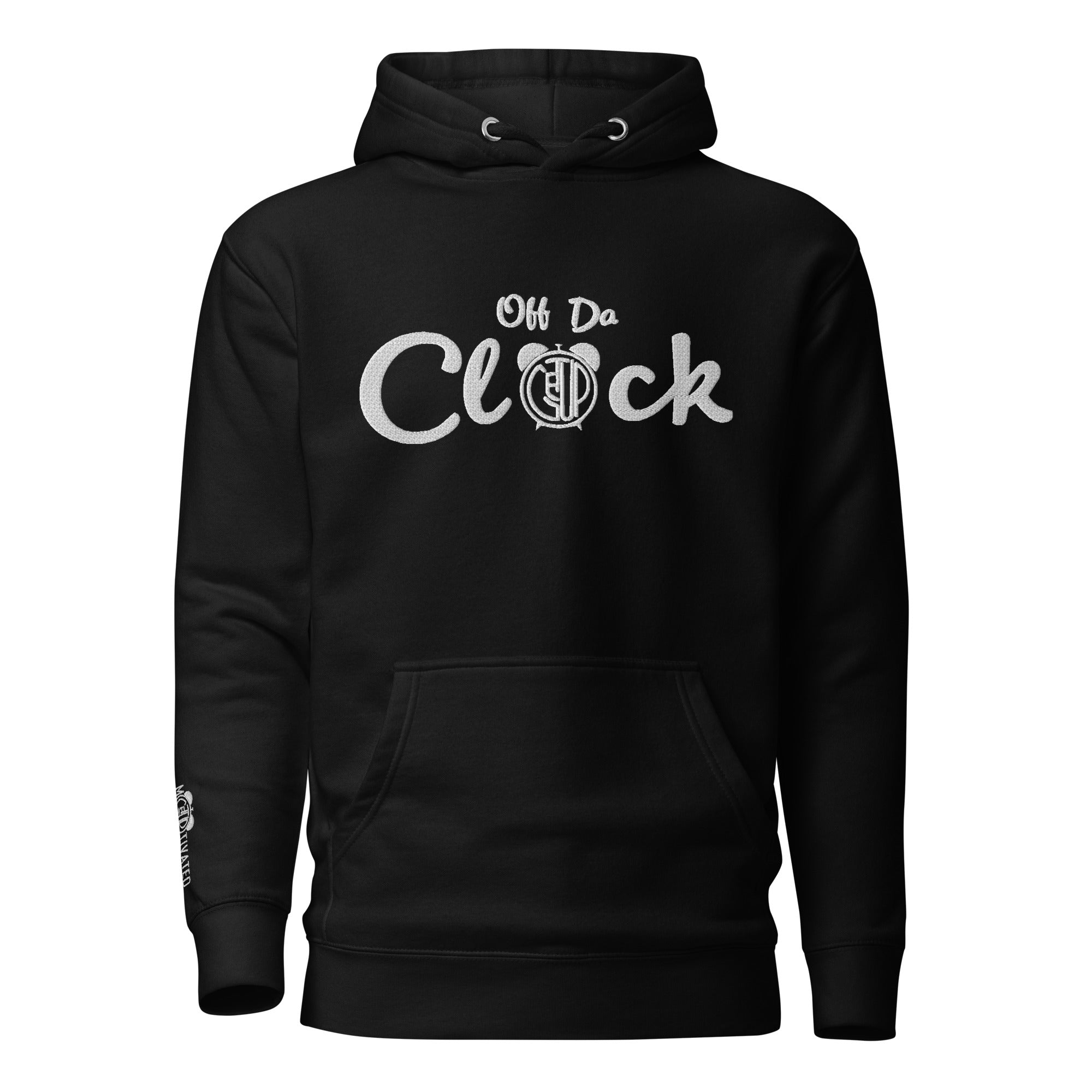 OFF DA CLOCK Unisex Hoodie (Embr.)