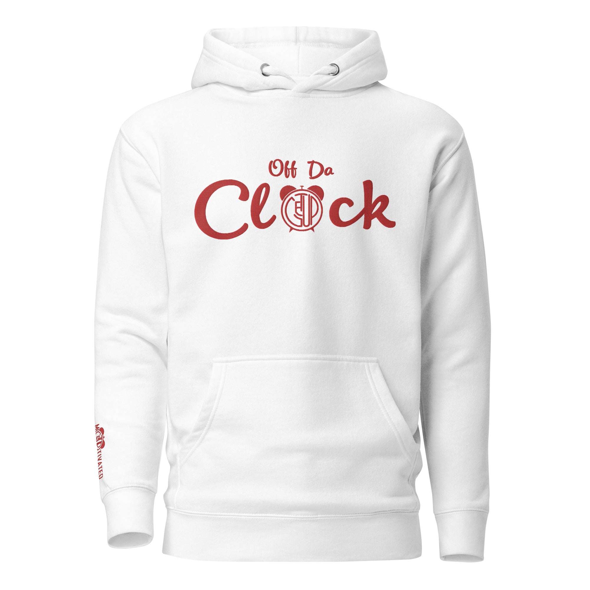 OFF DA CLOCK Unisex Hoodie (Embr.)