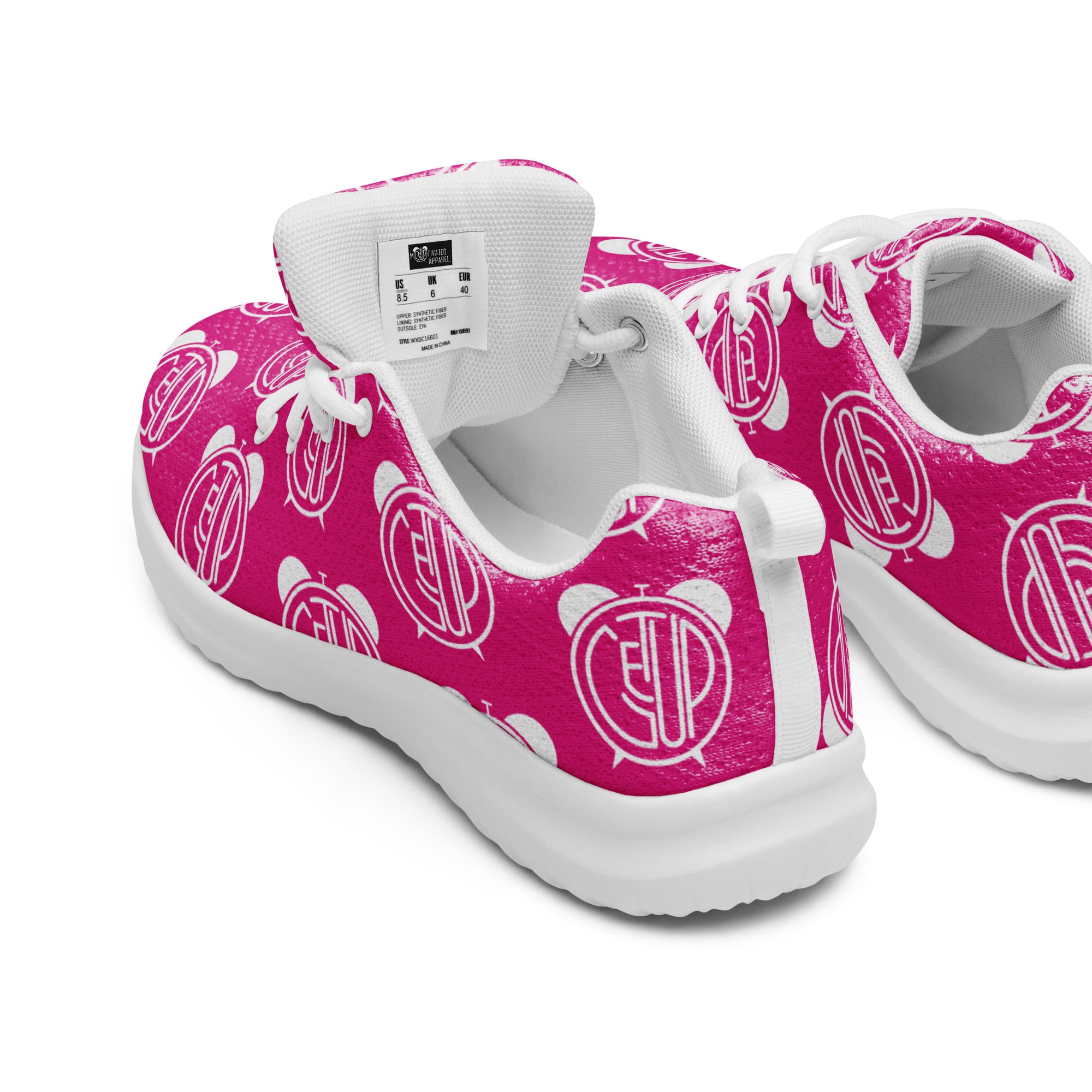 CLOX Women’s Athletic Lows (H.Pink/Wht)