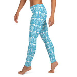 Ocean Blue CLOX Leggings