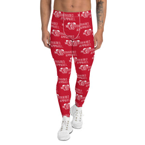 Classic Men's Leggings (Red/Wht)