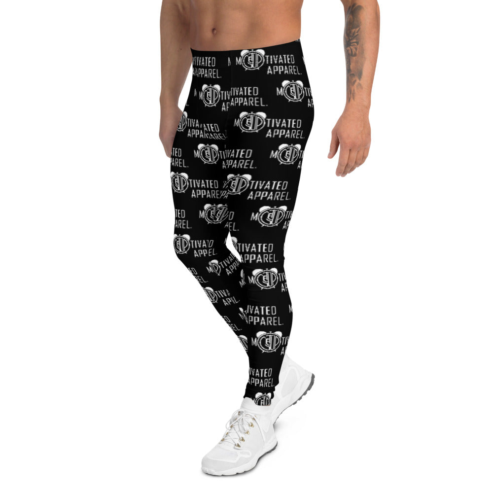 Classic Men's Leggings (Blk/Wht)