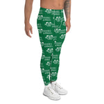 Classic Men's Leggings (Grn/Wht)