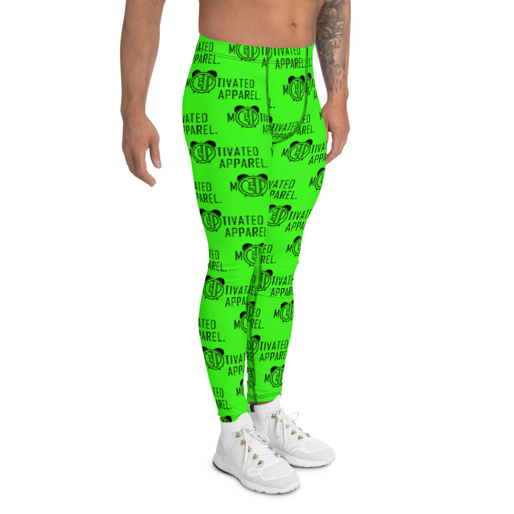 Classic Men's Leggings (Lime/Blk)