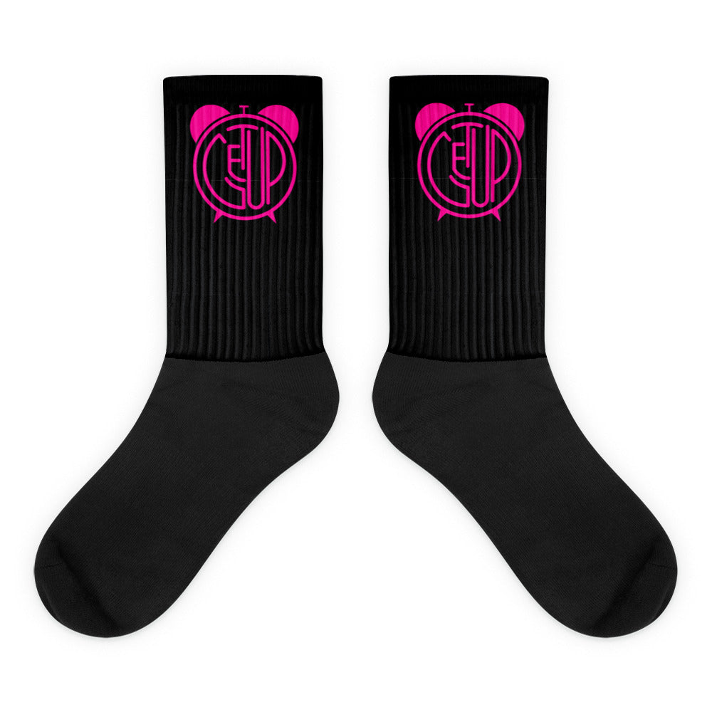 LOGO Socks (Blk/P.Pass)