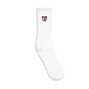 LOGO MAROON Socks (Embrd.)