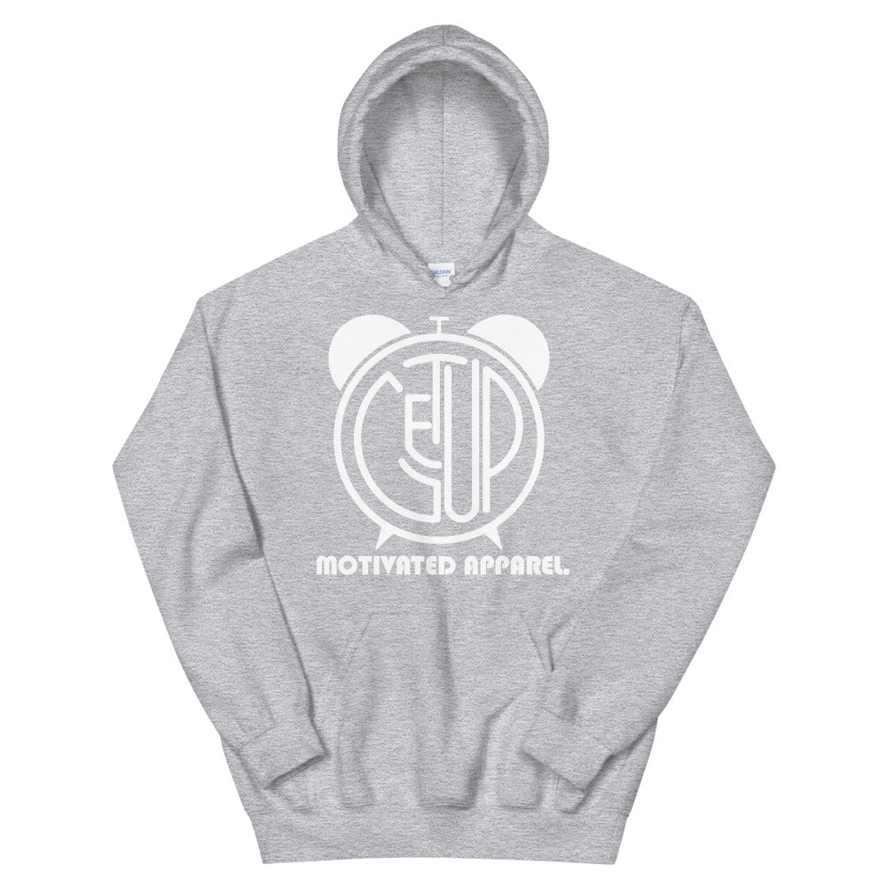 BIG BRAND Unisex Hoodie (Wht)