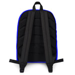 STAY MOTIVATED. Logo Backpack (Blu)