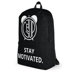 STAY MOTIVATED. Logo Backpack (Blk)