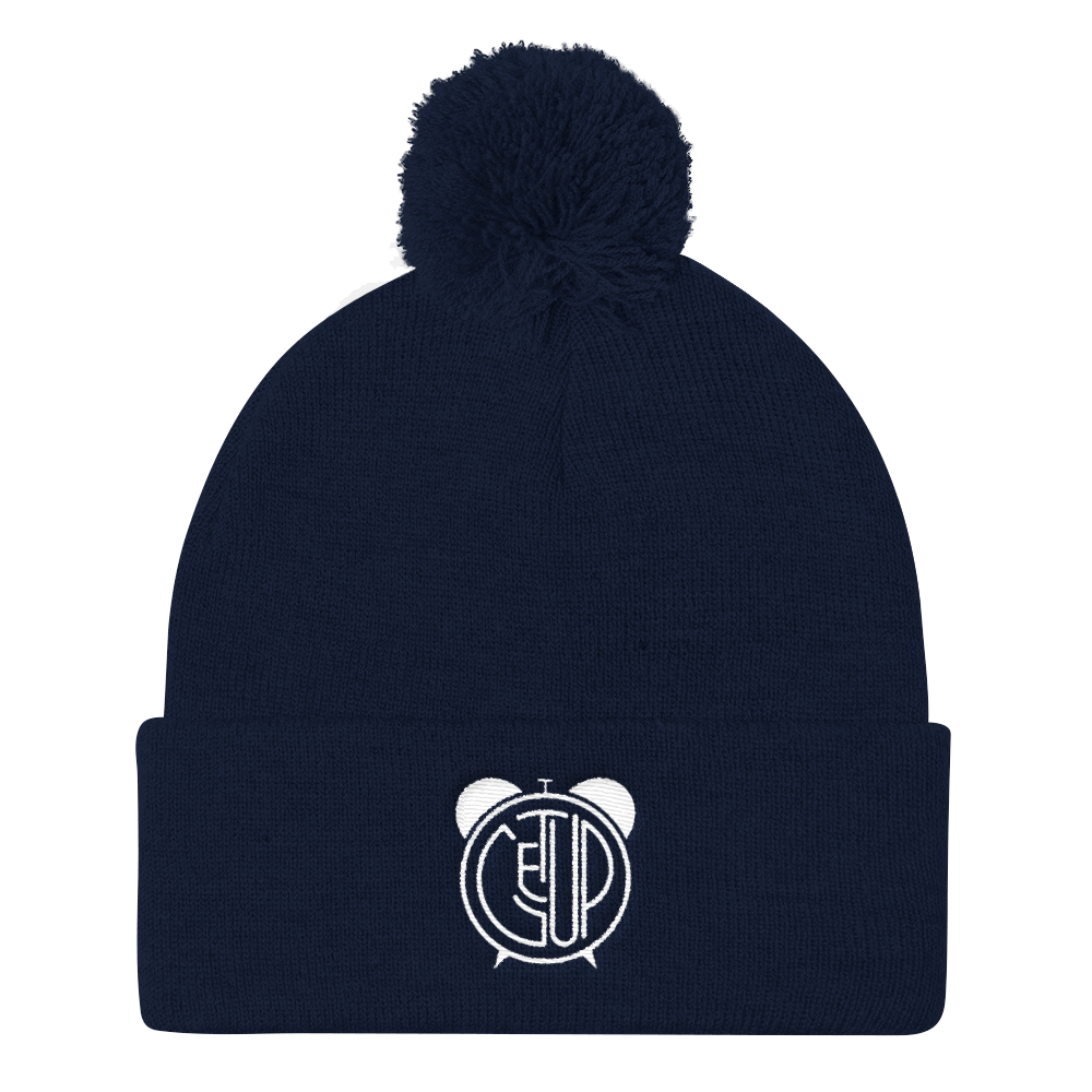 LOGO Pom Knit Cap