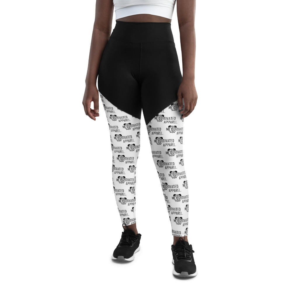 Classic Women's Sport Leggings (Wht)