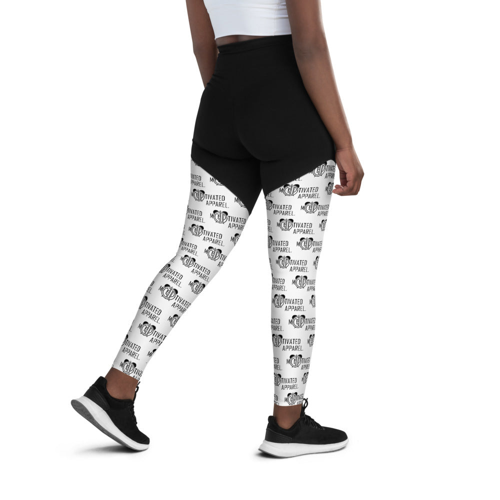 Classic Women's Sport Leggings (Wht)